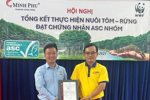 Chứng nhận ASC Group mô hình tôm - rừng tại Cà Mau có quy mô lớn nhất