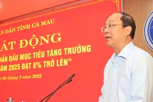 Cà Mau: Phát động thi đua đạt mục tiêu tăng trưởng 8% trở lên trong năm 2025 