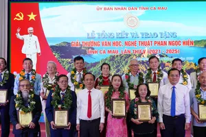 14 tác phẩm đạt giải thưởng văn học, nghệ thuật Phan Ngọc Hiển lần thứ V