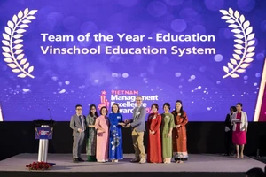 Vinschool nhận Giải thưởng Đội ngũ lãnh đạo xuất sắc nhất trong lĩnh vực giáo dục - Việt Nam tại Asian Management Excellence Award 2025