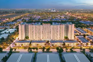 Từ căn hộ, cư dân có thể thu trọn thành phố mới Bình Dương vào tầm mắt.