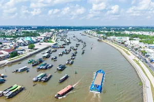 TP Cần Thơ có hệ thống đường thủy nội địa nhiều tiềm năng