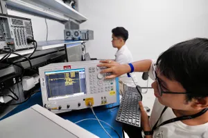 Nghiên cứu, thiết kế vi mạch tại Tập đoàn Marvell Technology, Inc, Việt Nam Ảnh: HOÀNG HÙNG