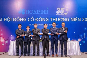 Công ty CP Tập đoàn Xây dựng Hòa Bình đặt kế hoạch doanh thu tăng hơn 54% so với năm 2021