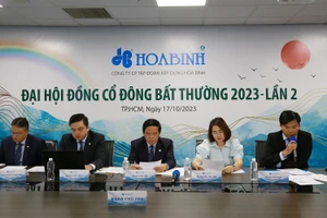 Đại hội đồng cổ đông bất thường lần 2 năm 2023: Hòa Bình thông qua phương án phát hành 274 triệu cổ phiếu riêng lẻ