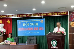 Công ty XSKT Bến Tre tổ chức Hội nghị người lao động năm 2024 