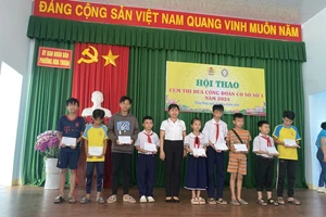 Công đoàn Công ty XSKT Đồng Tháp tham dự hội thao cụm thi đua Công đoàn cơ sở số 1 năm 2024 