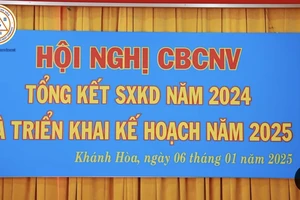 Công ty Yến sào Khánh Hòa tổ chức Hội nghị CB-CNV tổng kết năm 2024 và triển khai kế hoạch sản xuất kinh doanh năm 2025. 