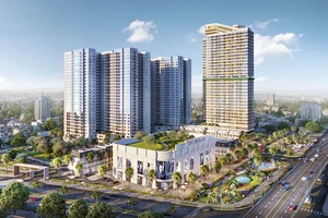 Dự án Charm City do Công ty DCT (thành viên Charm Group) đang phát triển tại Bình Dương