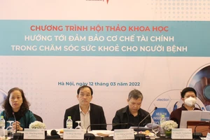 Hội thảo về tầm quan trọng trong việc đảm bảo cơ chế tài chính chăm sóc sức khỏe người bệnh