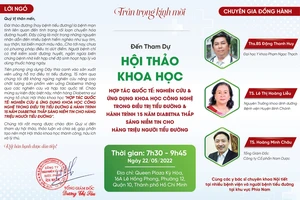 Hội thảo: Ứng dụng khoa học công nghệ trong điều trị tiểu đường 