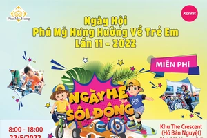 Ngày hội Phú Mỹ Hưng hướng về trẻ em lần 11 – Ngày hè sôi động