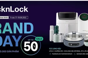 Cơ hội nhận khuyến mãi đến 50% tại Lock&Lock F2C Long Hậu 