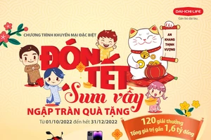 Dai-ichi Life Việt Nam triển khai chương trình khuyến mại “Đón Tết sum vầy, ngập tràn quà tặng”