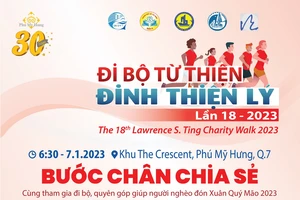 Chương trình Đi bộ từ thiện Đinh Thiện Lý lần 18 - 2023