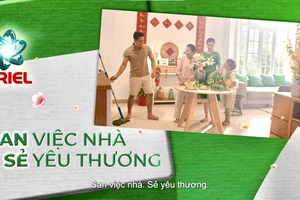 Nhãn hàng Ariel kêu gọi "San việc nhà, sẻ yêu thương" cùng người phụ nữ trong dịp Tết 2023