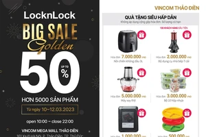 LocknLock khuyến mại lớn với hơn 5.000 sản phẩm tại Vincom Mega Mall Thảo Điền 