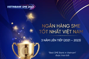 VietinBank - Ngân hàng SME tốt nhất Việt Nam 3 năm liên tiếp