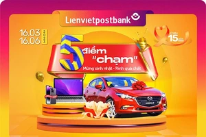 Giao dịch không nhàm chán với 5 điểm “chạm” nhận quà chất từ Lienvietpostbank