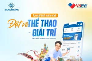 SAIGONBANK ra mắt tính năng đặt vé “Thể thao - Giải trí" ngay trên SAIGONBANK Smart Banking