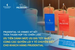 Prudential và Vinmec hợp tác chiến lược mang lại giải pháp y tế tốt hơn cho khách hàng