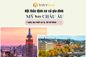 Interimm tổ chức Hội thảo “Chọn Mỹ hay châu Âu để định cư cho cả gia đình?”