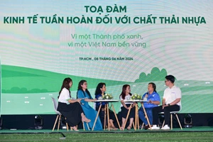 Tọa đàm tổng kết nhiều thành quả đạt được của Dự án phân loại, thu gom và tái chế rác thải nhựa theo mô hình kinh tế tuần hoàn