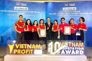 Dai-ichi Life Việt Nam lần thứ 4 đạt danh hiệu “Top 500 Doanh nghiệp Lợi nhuận tốt nhất Việt Nam”