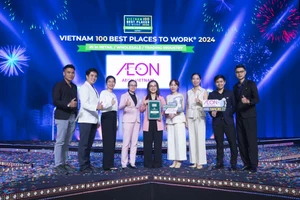 AEON Việt Nam 2 năm liên tiếp được vinh danh “Top 1 Nơi làm việc tốt nhất Việt Nam" trong ngành bán lẻ/ bán sỉ/ thương mại