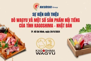 Sự kiện giới thiệu bò Wagyu và một số sản phẩm nổi tiếng của tỉnh Kagoshima, Nhật Bản