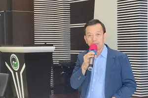 Ông David Dương, Chủ tịch HĐQT kiêm Tổng Giám đốc VWS tại buổi tập huấn