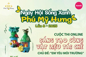 Phú Mỹ Hưng phát động Cuộc thi “Sáng tạo cùng vật liệu tái chế” dành cho thiếu nhi