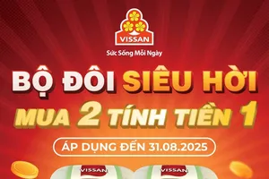Chương trình khuyến mãi “Bộ đôi siêu hời – Mua 2 tính tiền 1”