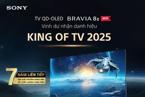 TV chuẩn rạp phim Sony Bravia 8 II lên ngôi “King of TV 2025”