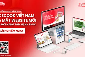 Acecook Việt Nam ra mắt Website giao diện mới nhằm nâng cao trải nghiệm của người dùng