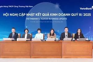 Toàn cảnh Hội nghị cập nhật kết quả kinh doanh quý 3-2025 của VietinBank