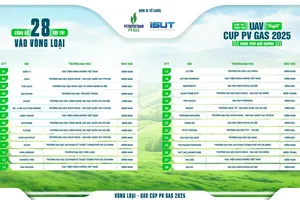 Danh sách 28 đội thi xuất sắc bước vào Vòng loại toàn quốc