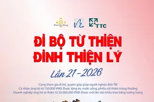 San sẻ yêu thương cùng chương trình đi bộ Đinh Thiện Lý lần 21