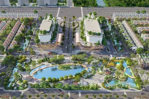 Công viên trung tâm LA Home - trái tim xanh nâng tầm chất lượng sống cho cư dân