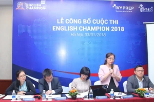 Khởi động cuộc thi tiếng Anh English Champion 2018, giải thưởng lên tới 50 tỷ đồng