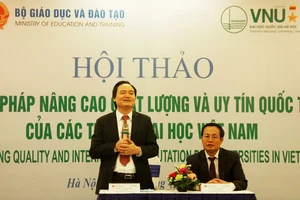 Sẽ có chương trình quốc gia về xếp hạng đại học