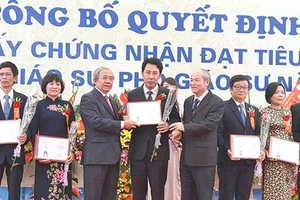 Năm 2018: không thực hiện xét công nhận chức danh giáo sư, phó giáo sư