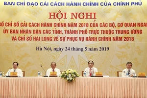 Công bố Chỉ số CCHC năm 2018 của các bộ, cơ quan ngang bộ, UBND các tỉnh, thành và chỉ số hài lòng về sự phục vụ hành chính năm 2018.