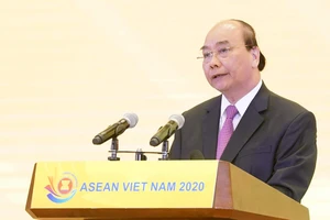 Thủ tướng Nguyễn Xuân Phúc phát biểu tại lễ khởi động Năm Việt Nam Chủ tịch ASEAN 2020.