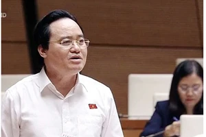 Bộ trưởng GD-ĐT Phùng Xuân Nhạ. Ảnh minh họa