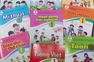 Từ năm học tới, học sinh lớp 1 sẽ học SGK mới