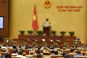 Quốc hội họp phiên toàn thể. Ảnh: QUANG PHÚC