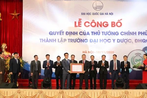 Lễ công bố quyết định thành lập Trường ĐH Y Dược của Thủ tướng Chính phủ