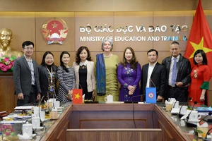 Các đại biểu Việt Nam tham dự Hội nghị trực tuyến của Tổ chức Bộ trưởng Giáo dục các nước Đông Nam Á