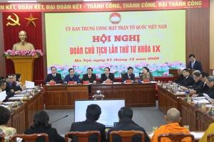 Năm 2021: Mặt trận sẽ giám sát cán bộ, đảng viên và công tác cán bộ